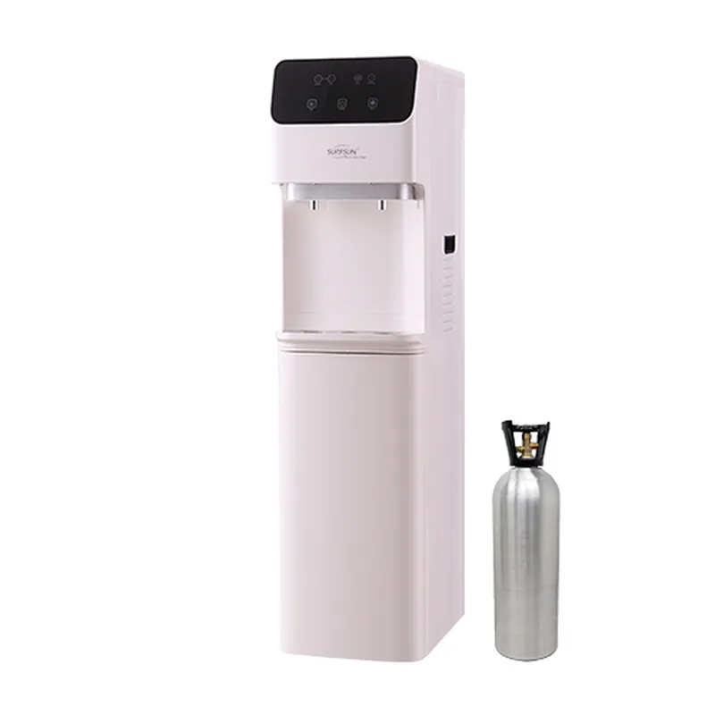 LED large screen touch sparkling water machine